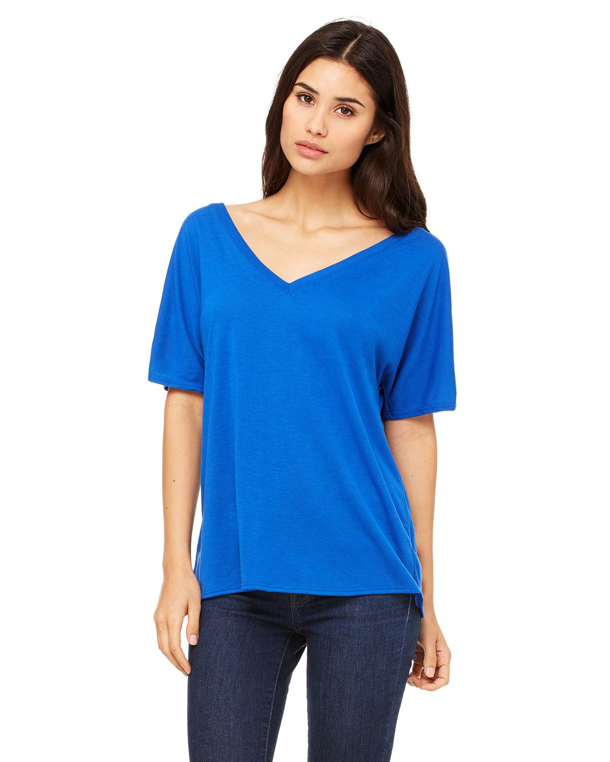 bella canvas slouchy v neck