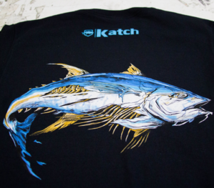 Screen-Printed Fish shirt
