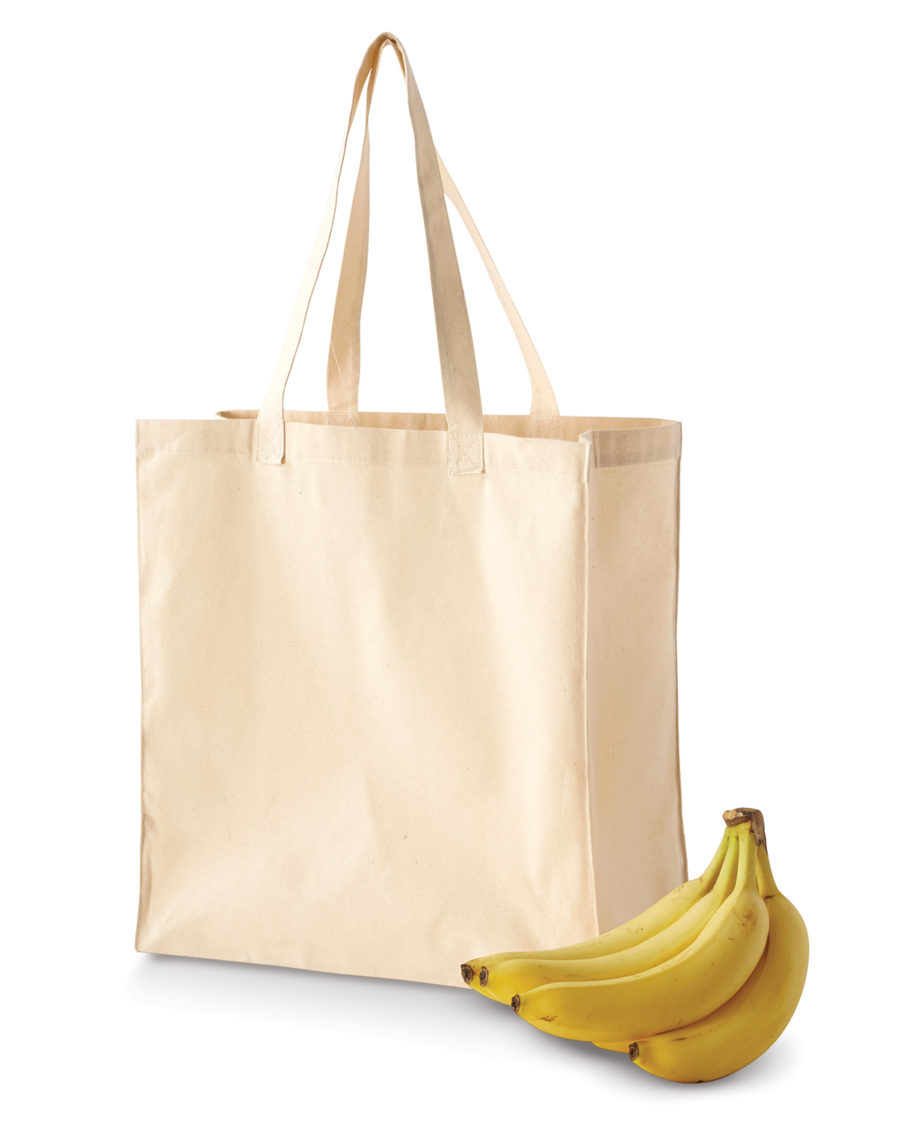 big canvas shopping bag