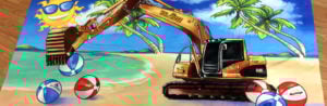 Wal Rose Construction Apparel special Print