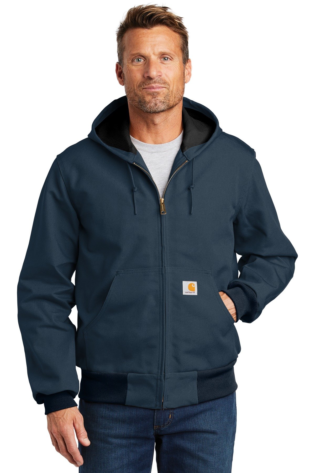 CTJ131 – Carhartt Thermal-Lined Duck Active Jac. – Safari Sun