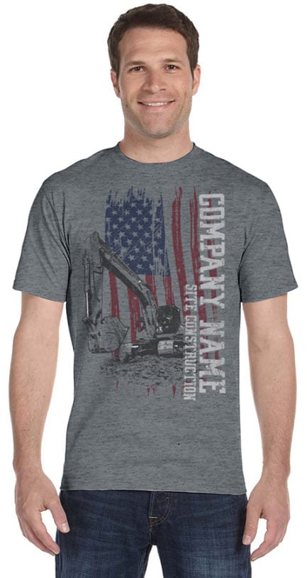 Custom Design T-shirt (Building America)
