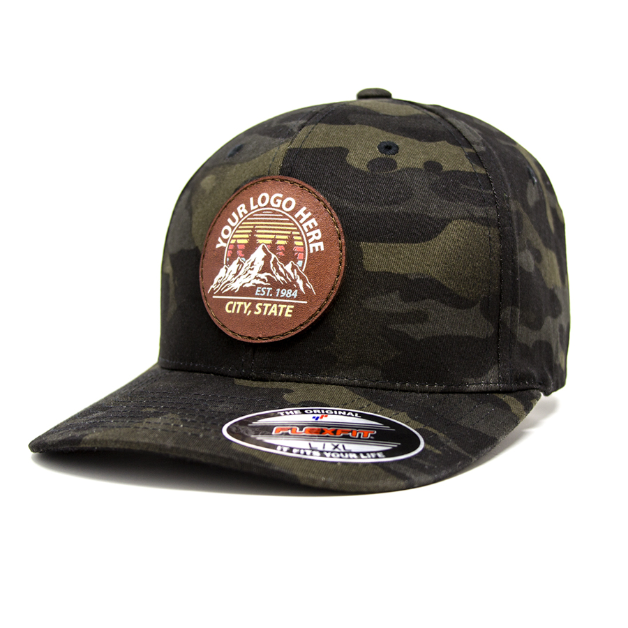168 color printed cap