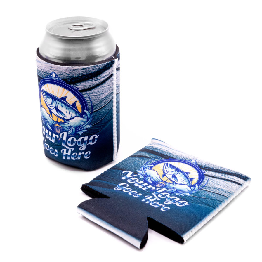 Custom DyeSublimated FullColor/AllOver Imprint on Tall & Skinny Can