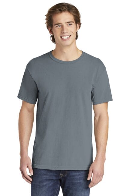 1717 - COMFORT COLORS Heavyweight Ring Spun Tee - M, Granite