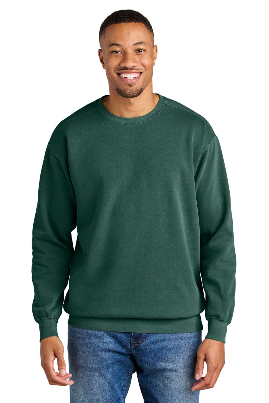 1566 - Comfort Colors Adult Crewneck Sweatshirt - Safari Sun