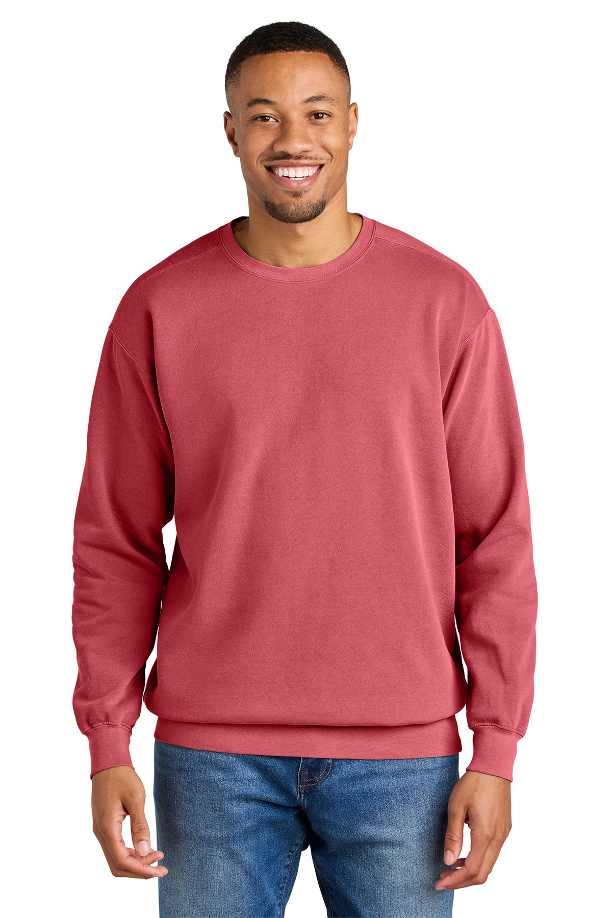 1566 - Comfort Colors Adult Crewneck Sweatshirt - Safari Sun