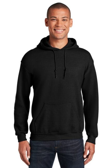 G185 - Gildan - Heavy Blend™ Hooded Sweatshirt - M, Black