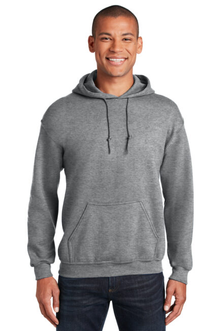 G185 - Gildan - Heavy Blend™ Hooded Sweatshirt - L, Graphite Heather