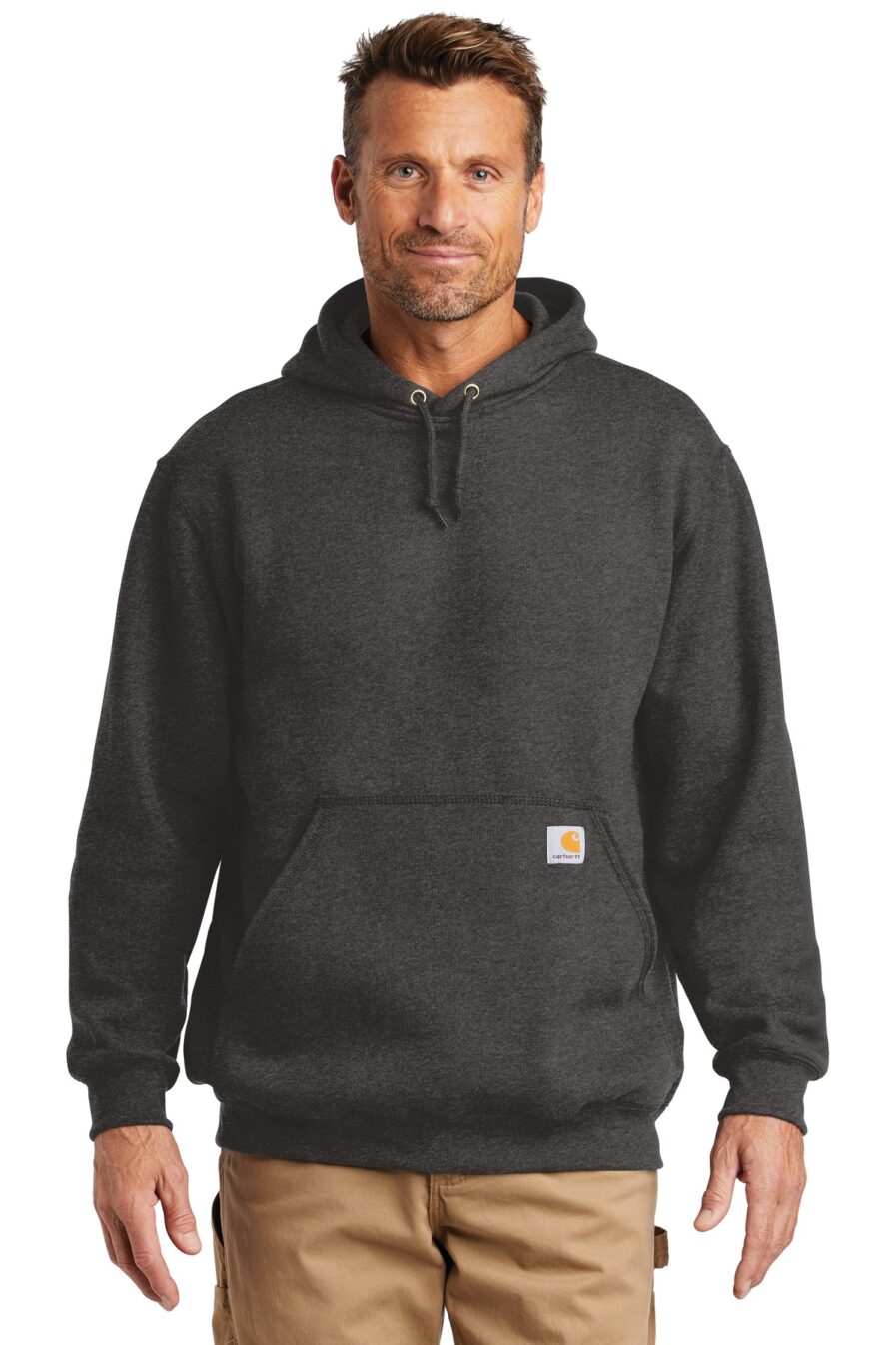 CTK121 - Carhartt Midweight Hooded Sweatshirt - Safari Sun