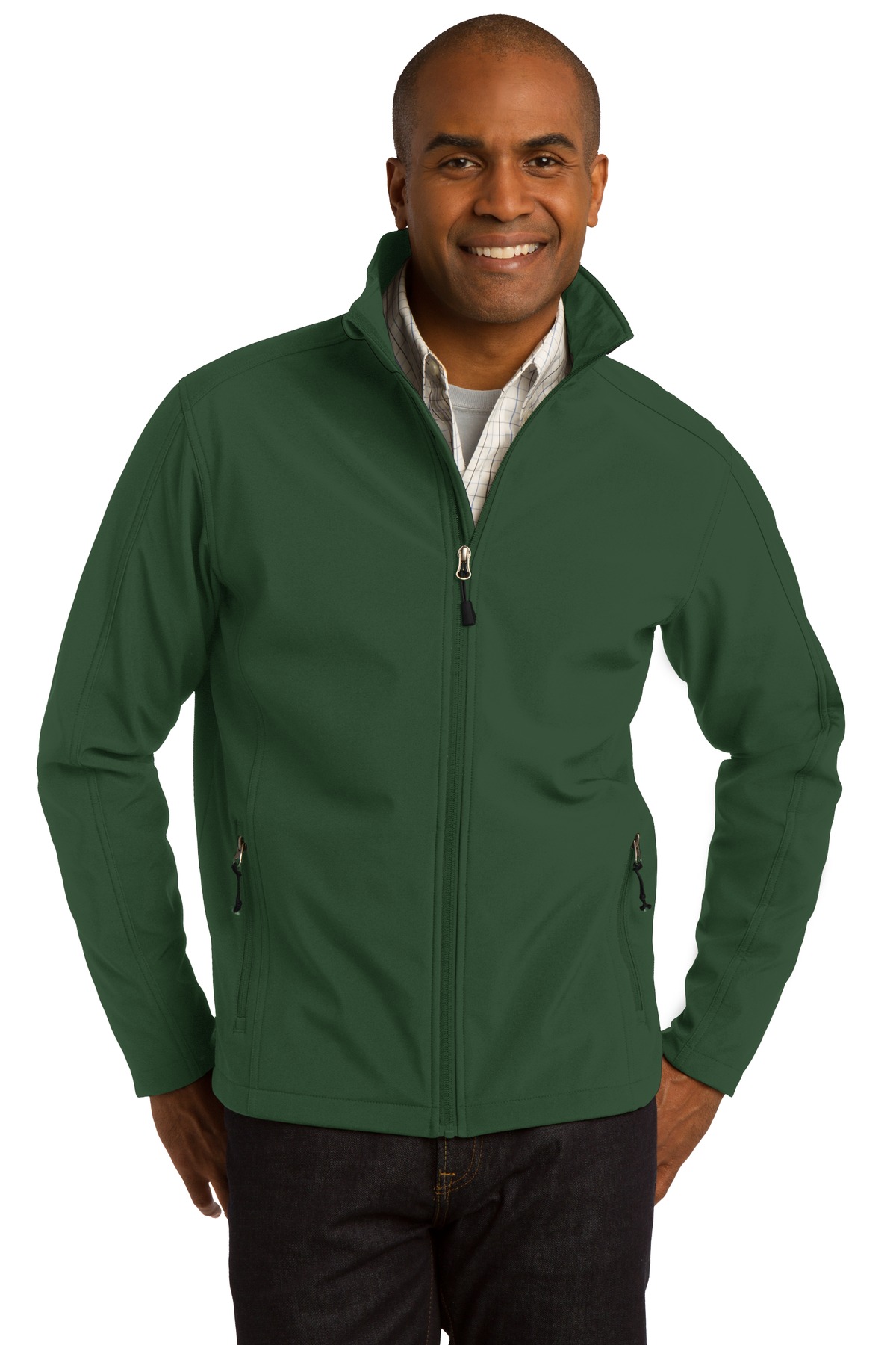 J317 - Port Authority Core Soft Shell Jacket - Safari Sun