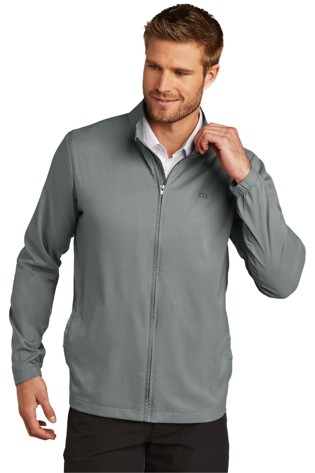 TM1MU422 - TravisMathew Surfside Full-Zip Jacket - Safari Sun