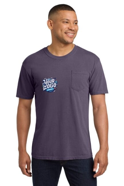 6030 - Comfort Colors - Garment-Dyed Heavyweight Pocket T-Shirt