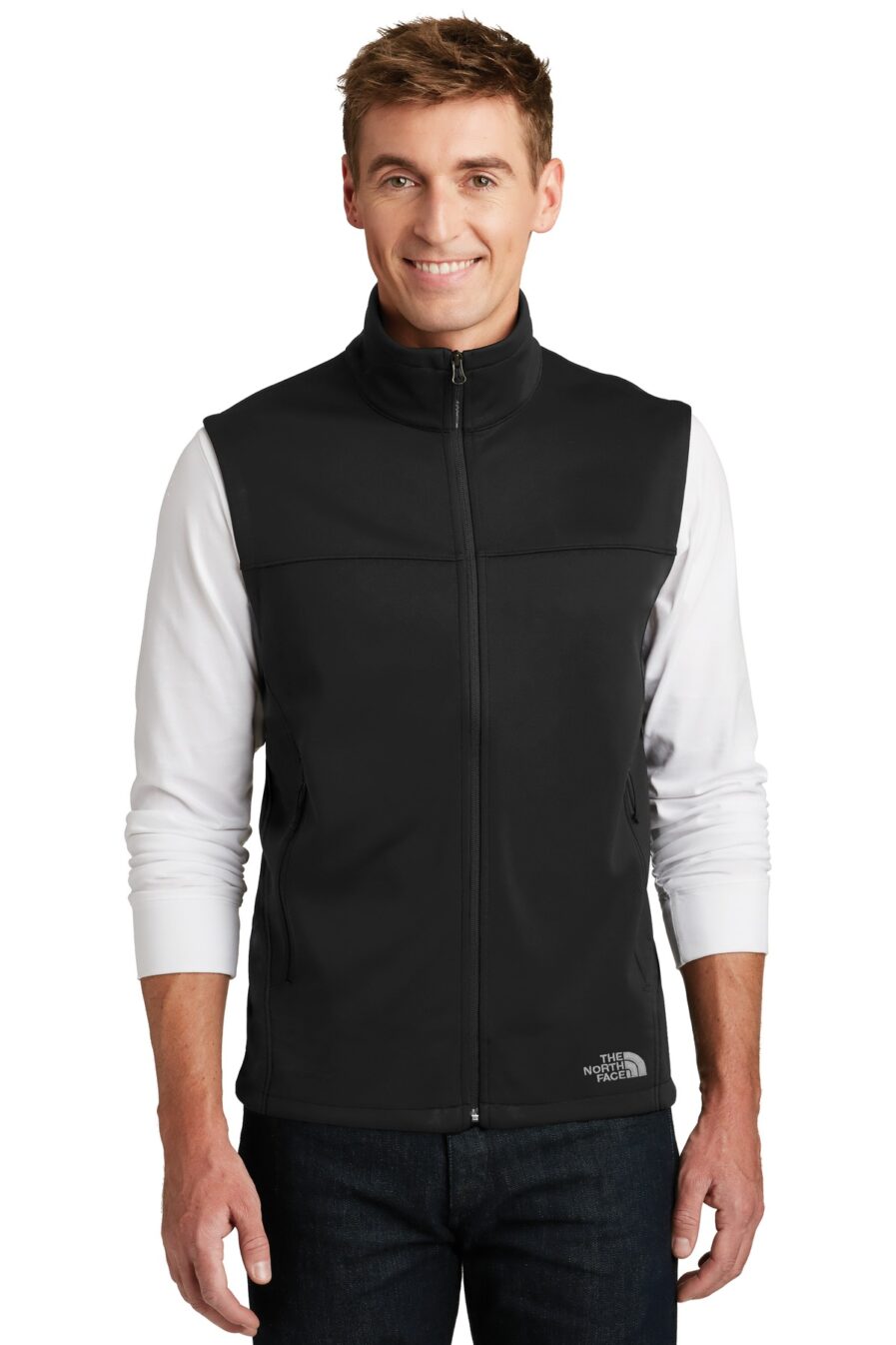NF0A3LGZ - The North Face Ridgeline Soft Shell Vest. - Safari Sun