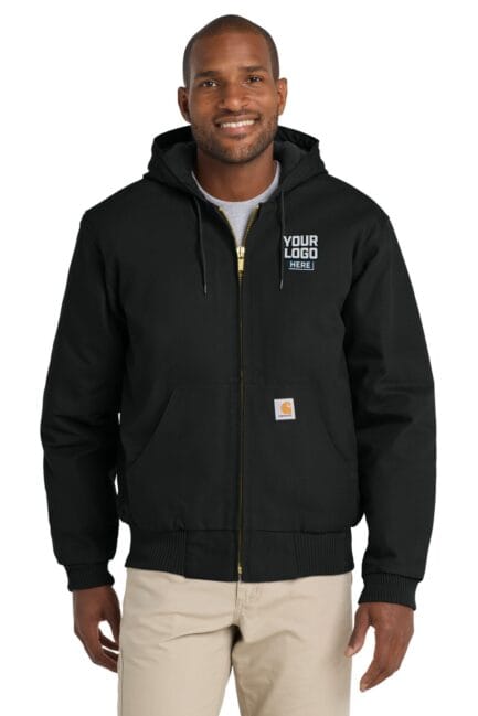 CT106677 - Carhartt Quilted-Flanne-Lined Duck Active Jac
