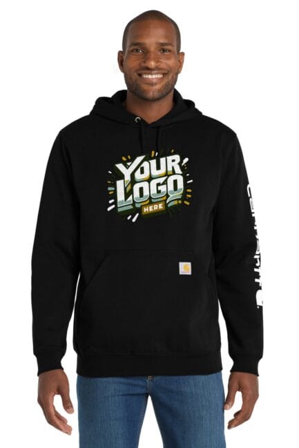 CTK288 - Carhartt Midweight Hooded Logo Sweatshirt