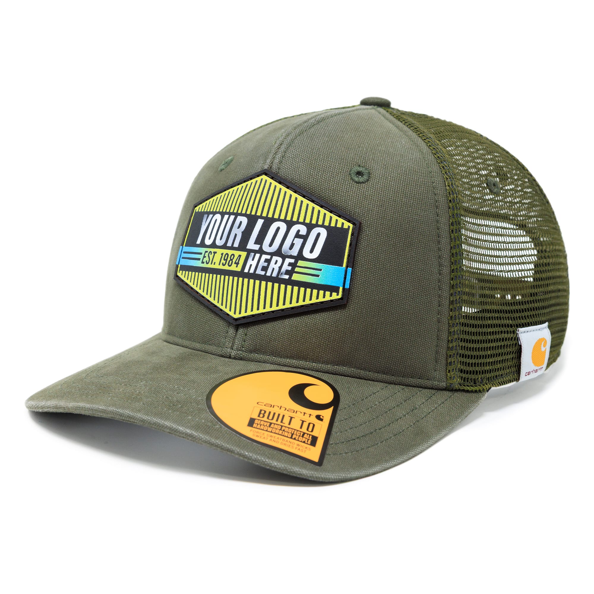 Canvas Cap Carhartt Osfa Hat Color Printed CT105298-CLP Carhartt