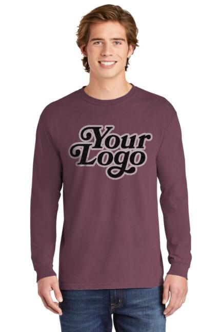6014 - Comfort Colors - Garment-Dyed Heavyweight Long Sleeve T-Shirt
