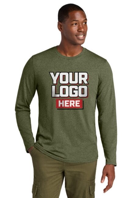DT185 - District Perfect Weight CVC Long Sleeve Tee