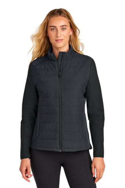 LST940 - Sport-Tek Women's Teknical Hybrid Jacket - S, Black