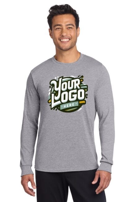 21LS - JERZEES Dri-Power 100% Polyester Long Sleeve T-Shirt