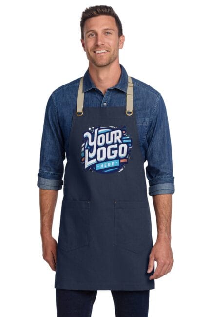 A815 - Port Authority Canvas Full-Length Two-Pocket Apron