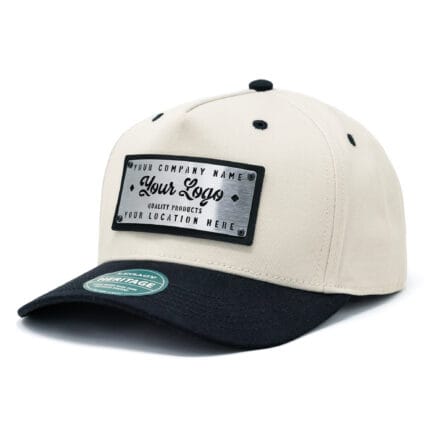 Stone -Black Metal Patch Legacy Cap