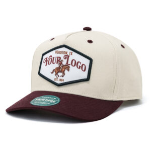 Stone - Maroon Dye Sublimated Patch Legacy Cap