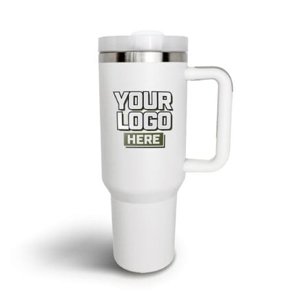 Custom 40 oz. Printed Insulated Tumbler with Handle