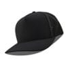 615-MP Metal Patch 10/10 5 Panel Hats - Black