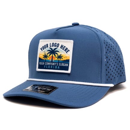 Dye Sublimated R615-DS 10/10 5 Panel Rope Hats