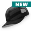 112PFP-MP Richardson Metal Patch Pattern Trucker Cap - Alternate Black/ Tonal Stars Stripes