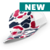 112PFP-MP Richardson Metal Patch Pattern Trucker Cap - Americana Duck Camo/ White