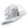 112PFP-MP Richardson Metal Patch Pattern Trucker Cap - Blizzard Duck Camo/ White