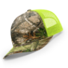 112PFP-MP Richardson Metal Patch Pattern Trucker Cap - Realtree Edge/ Neon Yellow