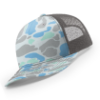 112PFP-MP Richardson Metal Patch Pattern Trucker Cap - Saltwater Duck Camo/ Charcoal