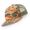 112PFP-MP Richardson Metal Patch Pattern Trucker Cap - Sienna Duck Camo/ Loden