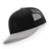 112-MP Richardson Metal Patch Trucker Cap - Cmb Black/ Grey