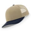 112-MP Richardson Metal Patch Trucker Cap - Cmb Khaki/ Navy