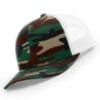 112P-MP Richardson Metal Patch Pattern Trucker Cap - Army Camo/ White