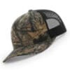 112P-MP Richardson Metal Patch Pattern Trucker Cap - Mossy Oak Country DNA/ Black