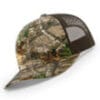 112P-MP Richardson Metal Patch Pattern Trucker Cap - Realtree Edge/ Brown