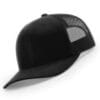 112-MP Richardson Metal Patch Trucker Cap - Black