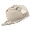 168P-MP Richardson Metal Patch Seven-Panel Pattern Trucker Cap - Harvest Duck Camo/ Sandstone