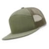 168-MP Richardson Seven-Panel Trucker Cap with Metal Patch - Loden Green