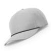 355-LP Richardson Leather Patch Cap - Silver/ Black-Silver