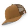 CT105298-LP Carhartt® Canvas Mesh Back Cap - Carhartt Brown