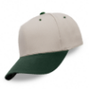 Metal HTA-MP Heritage Twill Cap - Stone/ Dark Green