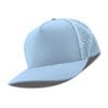 615-MP Metal Patch 10/10 5 Panel Hats - Sky Blue