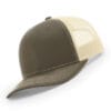 112-MP Richardson Metal Patch Trucker Cap - Chocolate Chip/ Birch